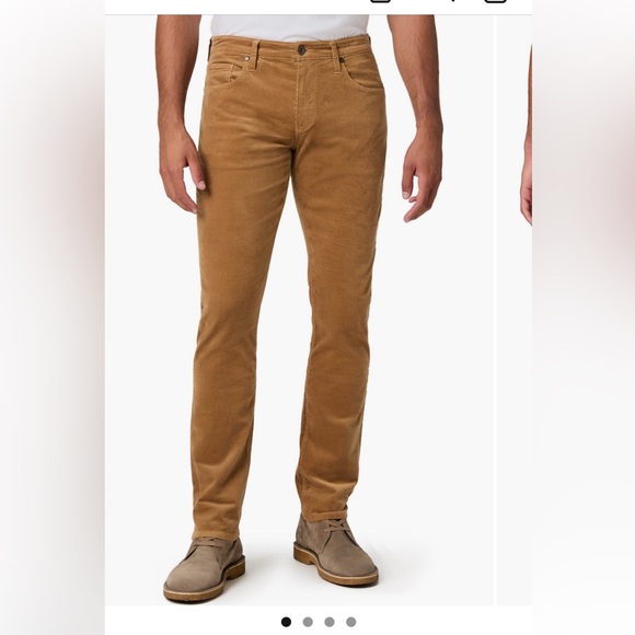 PAIGE Men's Brown Corduroy Pants 29 - Picture 3 of 9